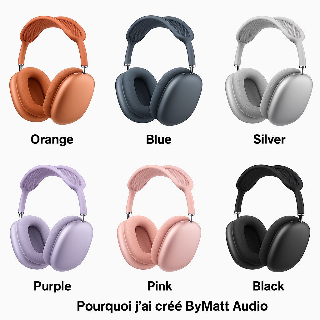 Casque Bluetooth HOCO W65 – Confort Premium & Autonomie 45h