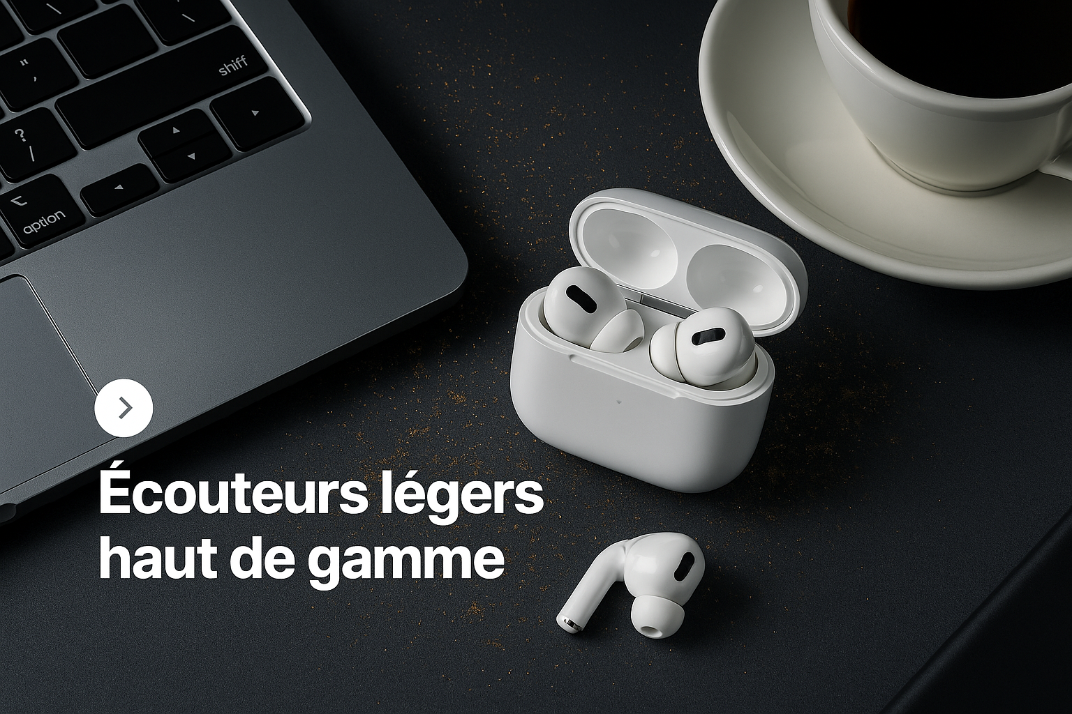 Écouteurs Sans Fil Pro – Réduction de Bruit & Étui de Charge