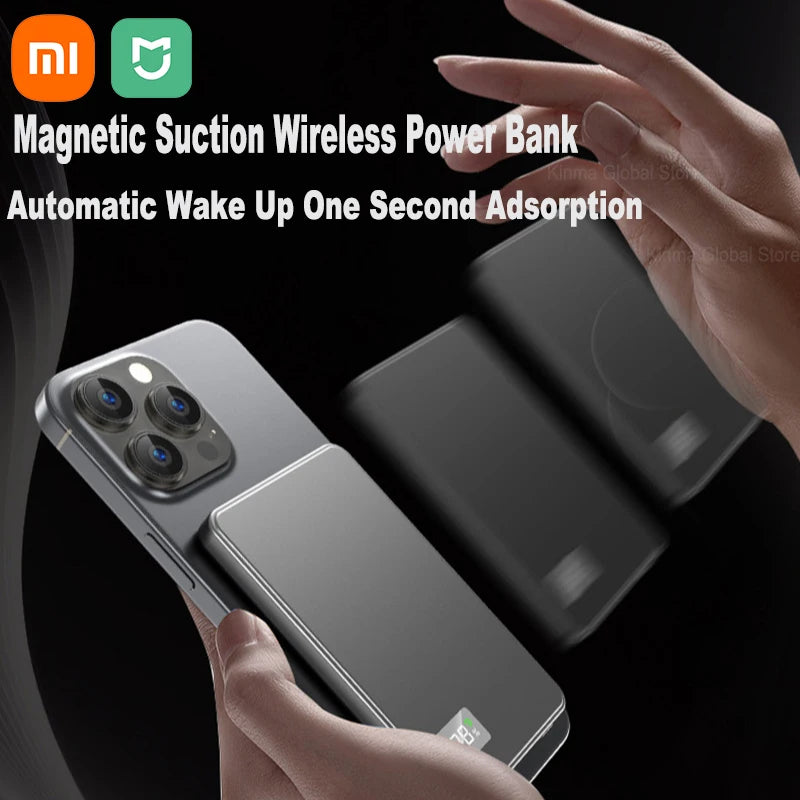 Batterie Externe MagSafe 50 000 mAh – Charge Rapide & Sans Fil