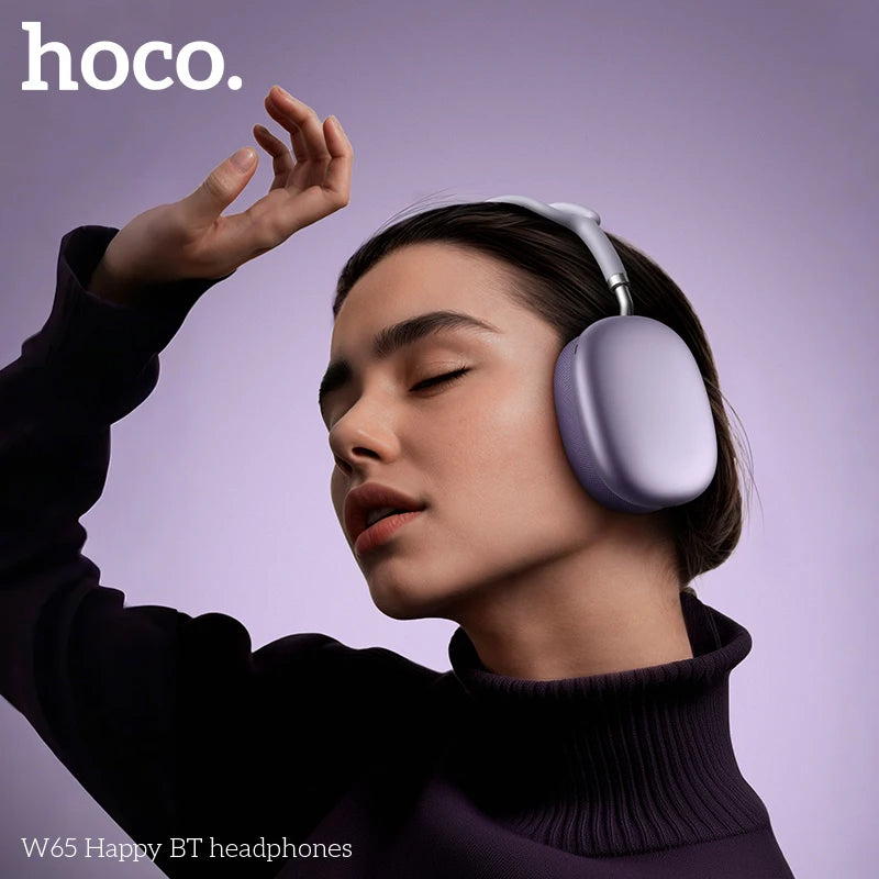 Casque Bluetooth HOCO W65 – Confort Premium & Autonomie 45h